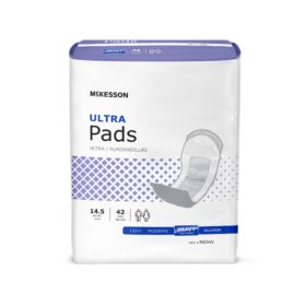 McKesson Ultra 14.5 Inch Bladder Control Pad in discreet packaging.