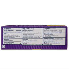 Hypoallergenic Desitin cream for soothing baby skin discomfort.